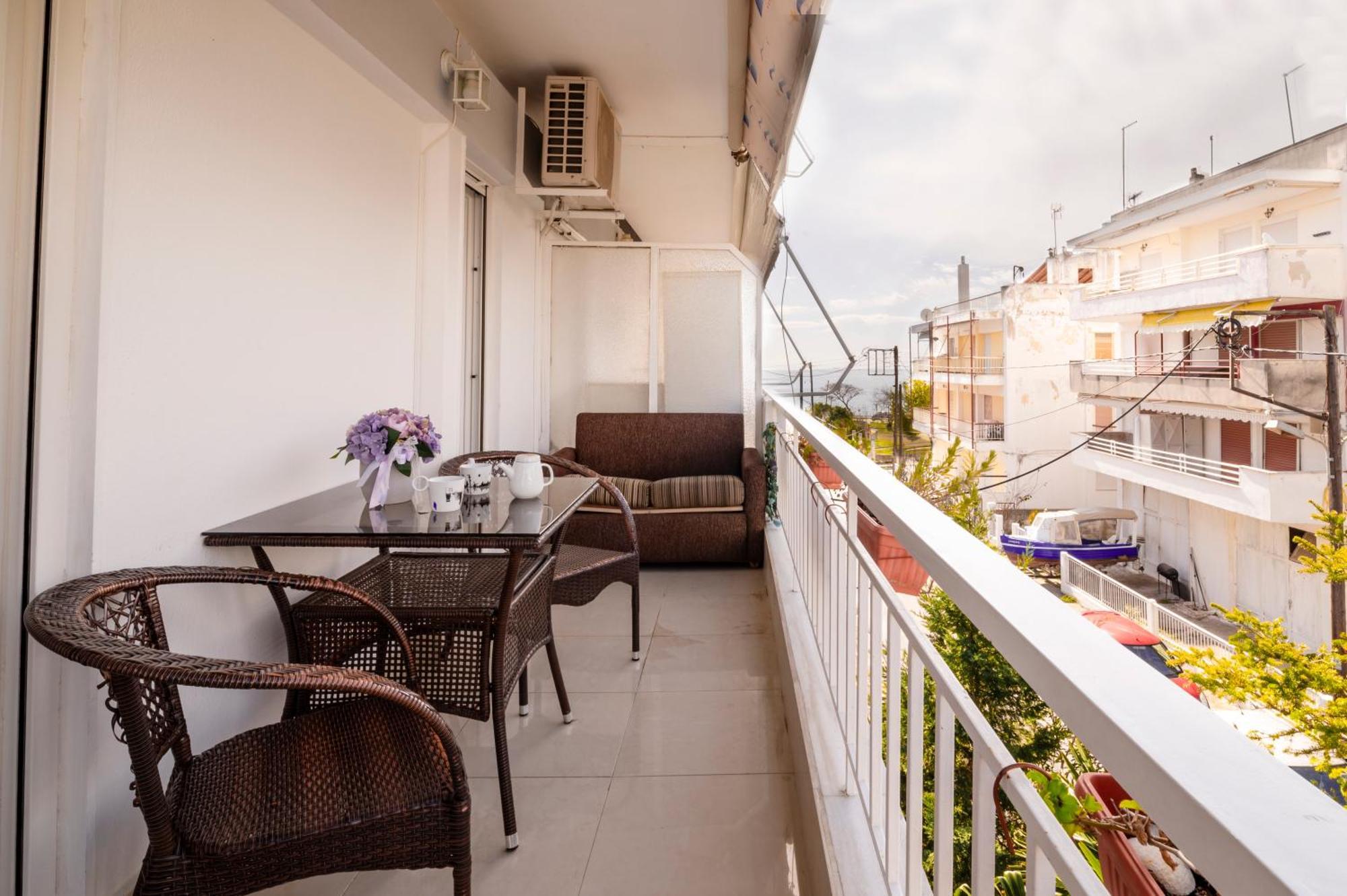 Emi'S Beach Apartment Nea Kallikrateia エクステリア 写真